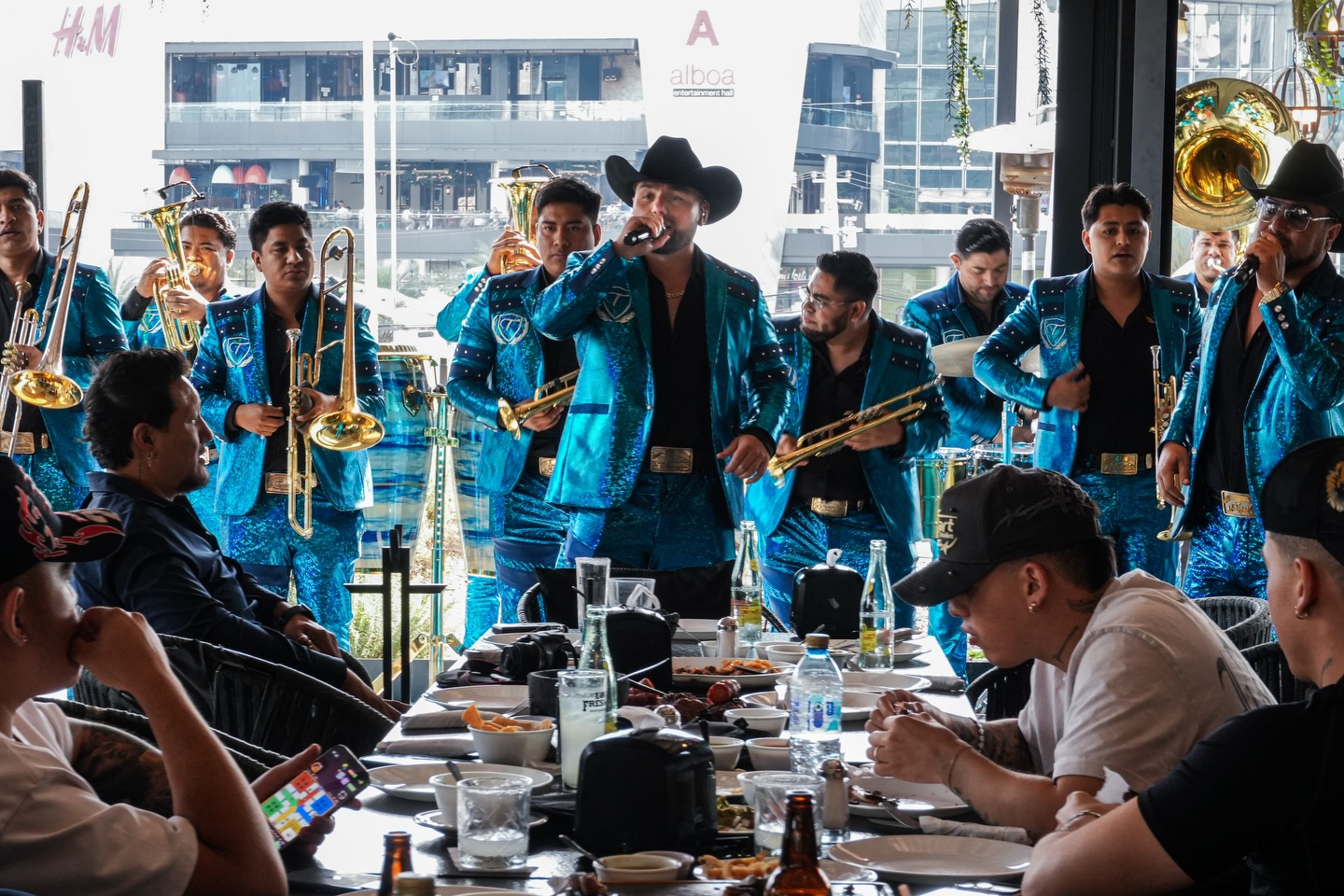 Adrián Ojeda, base rítmica de La Treviñosa Banda Regia